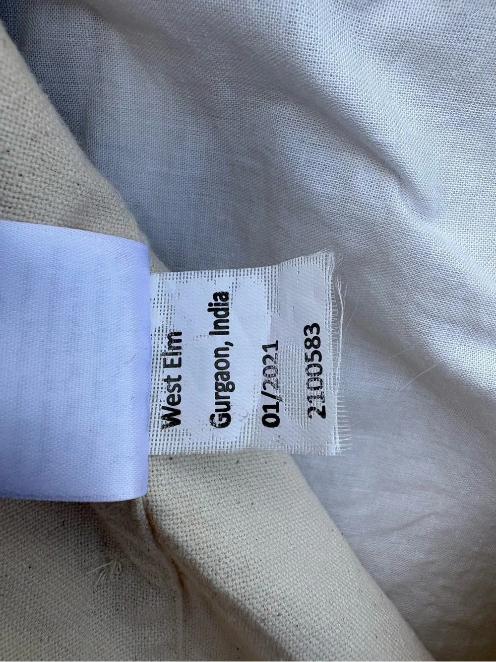 West Elm Throw Pillow Cover